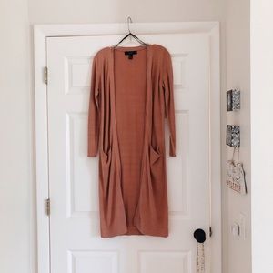 NWOT Forever21 Blush Cardigan